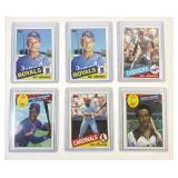 1985 Topps Baseball Cards: Stars Strawberry,