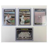 Vintage 1971 Topps Baseball Cards: Stargell, Perry