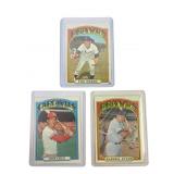 Vintage 1972 Topps Baseball Card Lot: Niekro, Cruz