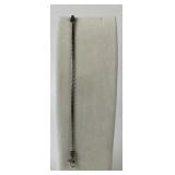 .925 Sterling Silver Bracelet 6.00g 7 Inches