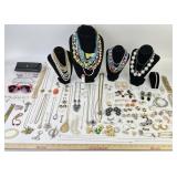 Costume Jewelry: 14k GF bracelet, Tacoa necklace,