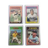 1975 Topps Baseball Cards- Koufax, Kingman,