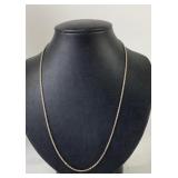 .925 Sterling Silver Chain 20 Inches Italy