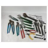 Hand Tools Including Pliers, Monkey Wrenches