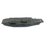 Gray Plastic Aircraft Carrier Toy