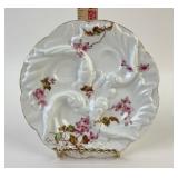 Victorian Porcelain Oyster Plate C F Haviland