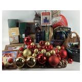 Christmas Decor, yearbooks, Glassware, Books, Fram