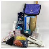 Travel Accessories, Bath Items, Wallets, Combs, Sk