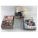 Oakley Racing Helmet, Import Car Magazines