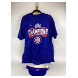 Chicago Cubs 2016 World Series Shirt, Visor