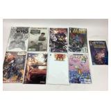 Comic Books Doctor Who, Superman, Transformers