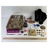 Costume Jewelry: Coro clip on earrings, 1/20 10k