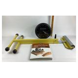 Woodcraft Wall Clock, Woodworking Tools, Book