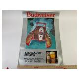 1980 Budseiser Gold Cup Regatta Madison, IN Poster
