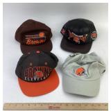 Cleveland Browns NFL Caps, 4 Designs