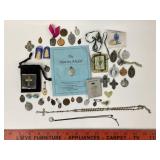 Catholic Rosary & Medals; Patron Saints, Mary, Mat