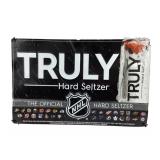 Truly Hard Seltzer NHL Metal Sign