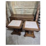 Wood Piano Bench (38 in. X 16 in. X 21 in. H) & 2