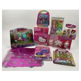 Hello Kitty, Bratz Kidz, Squinkies, Toys
