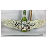 Yuengling Lager Beer Sign With Wings