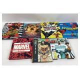 Marvel, DC, and Disney Pixar Books