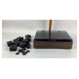 Wood Cassette Storage Box, Anti Vibration Mounts