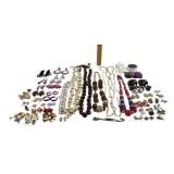 Costume Jewelry, Necklaces, Earrings