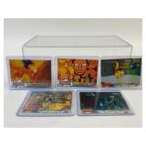 5 Pokemon Topps Cards