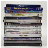 DVDS: E.T., Minions, Scooby Doo, Transformers,