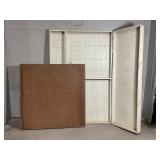 Pegboard cabinet, panel