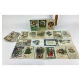 Early 1900s ï¿½Chromolithic Christmas Postcards, Som
