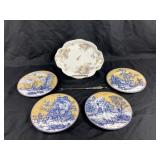 Haviland Limoges Dish, American Atelier Plates, Fo