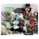 Clothing, Plush Toys, Home Decor, Bead Necklaces,