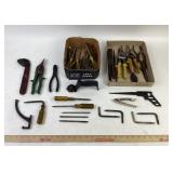 Screwdrivers, Pliers, Wrenches, Snips