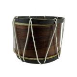 Wooden Rope-Tension Snare Drum