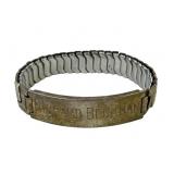 Everfine Sterling Tag with everfine band, engraved