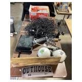 Zosi Lorex DVRs, Power Strips, Cables, Sign, Shelf