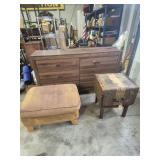 Dresser 6 Drawer Particle Board (59 in. X 17 in.