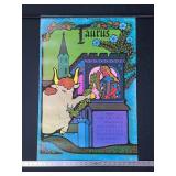 1969 Taurus Zodiac Calendar Poster 32"x21"