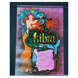 1969 Libra Zodiac Calendar Poster 32"x21"