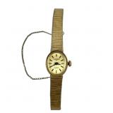 Longines Quartz 10k Rolled Gold plate bezel watch