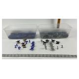 Plastic Civil War Soldiers, Horses, Cannons