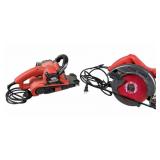 Black and Decker Circular Saw, Belt Sander
