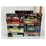 VHS Movies, WWE, Jurassic Park, Young Guns, Loneso