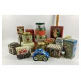 Decorative Tin Containers, Hersheyï¿½s, Ritz, Dr Seu