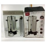 West Bend Coffee Urns 100-Cup Capacity