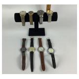 Menï¿½s Wristwatches: Swiss Army, Lorus, Gruen ll, G