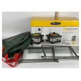 Bella Link Serve Station, Rubbermaid Bag, Metal Ra