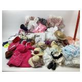 Doll Apparel & Accessories; Sun Hats, Shoes, Frill