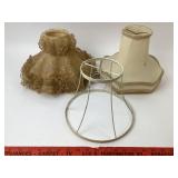 1950s-1970s Lampshades With Frame